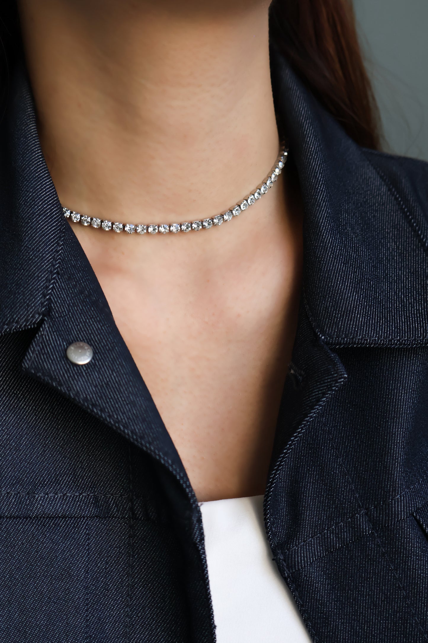 Classy Tennis Necklace