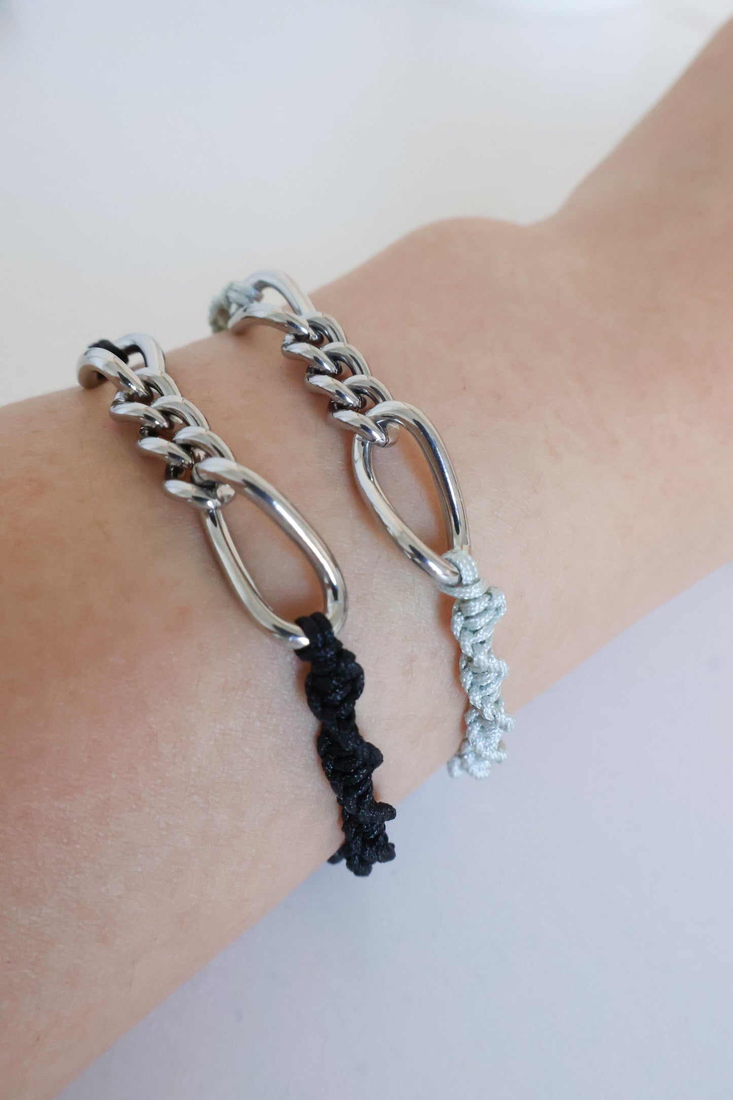 [HANDMADE] Surgical Chain x Knot Bracelets - Gifts to the Loved One