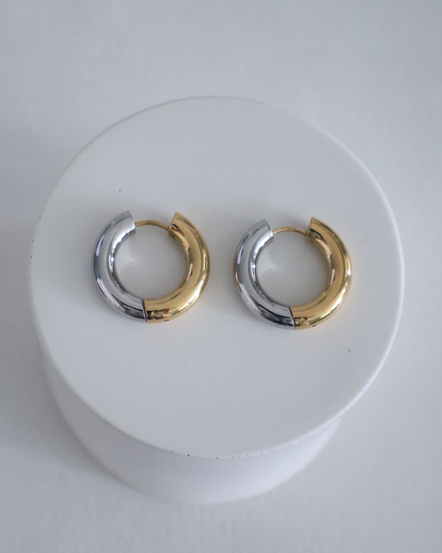 2-Way Color Hoop Earrings