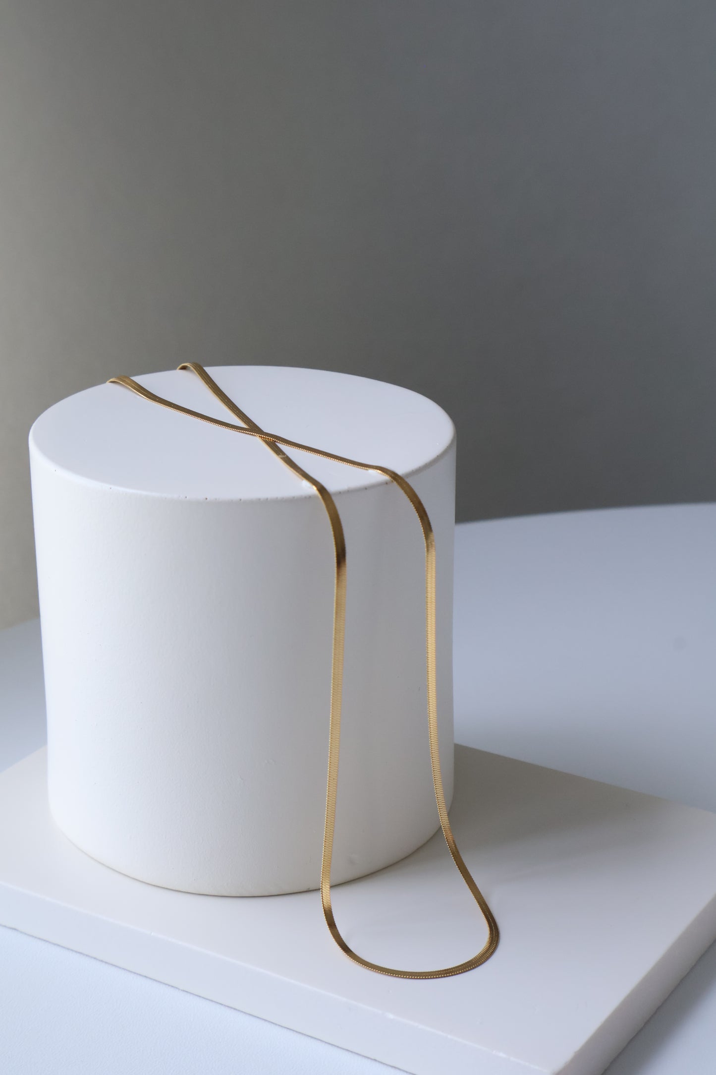 Golden Snake Chain Necklace