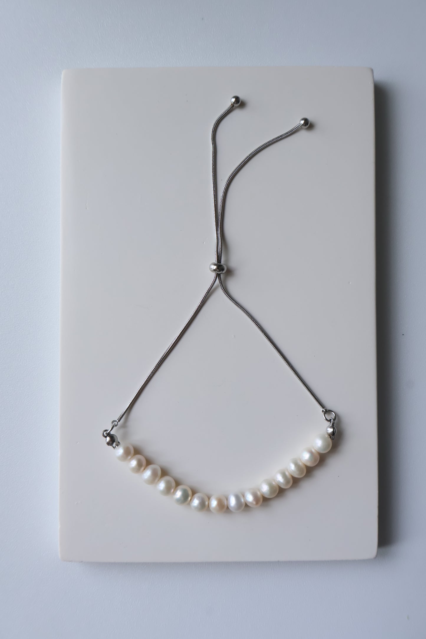 [HANDMADE] Vera Freshwater Pearl Adjustable Bracelets