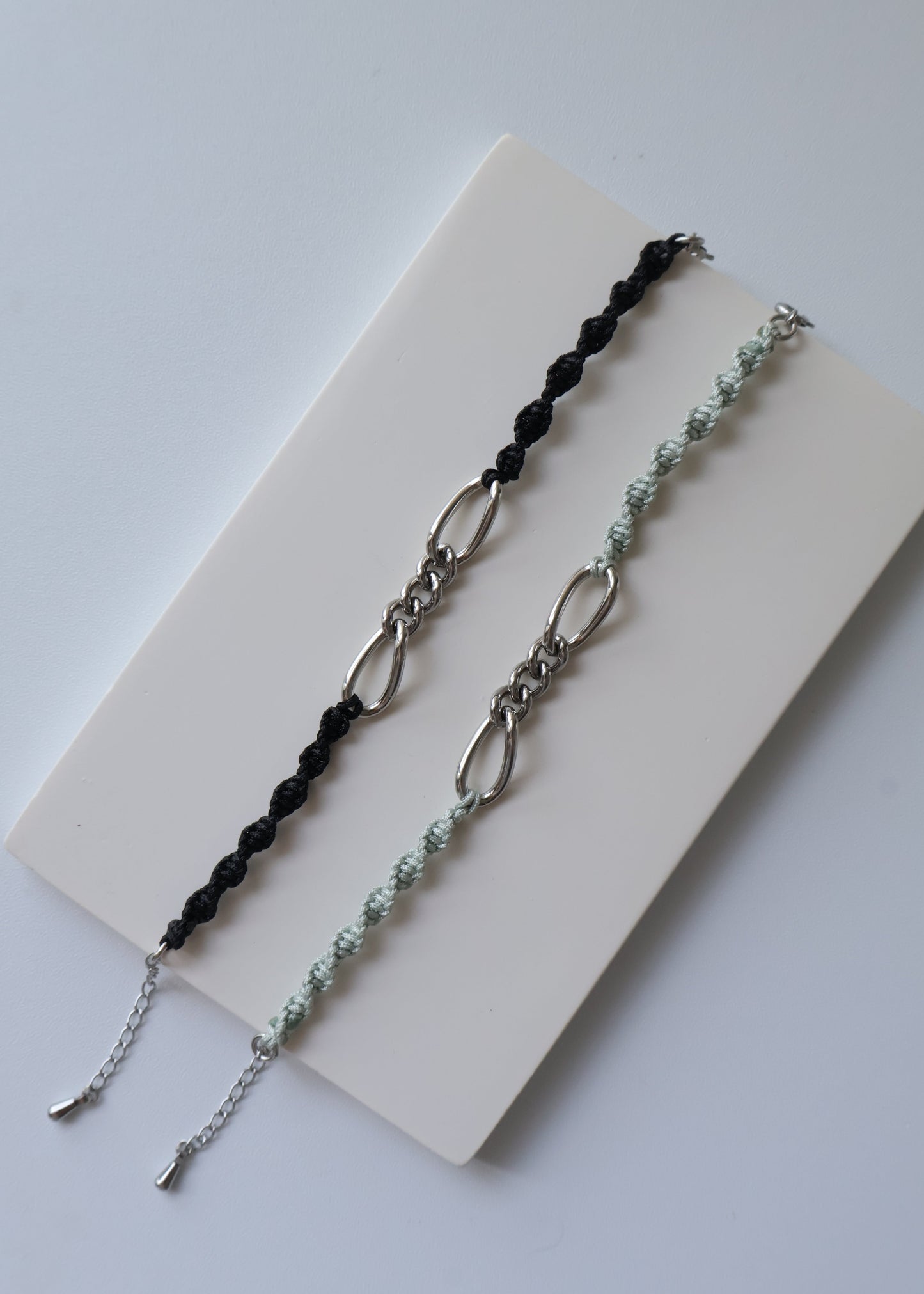 [HANDMADE] Surgical Chain x Knot Bracelets - Gifts to the Loved One