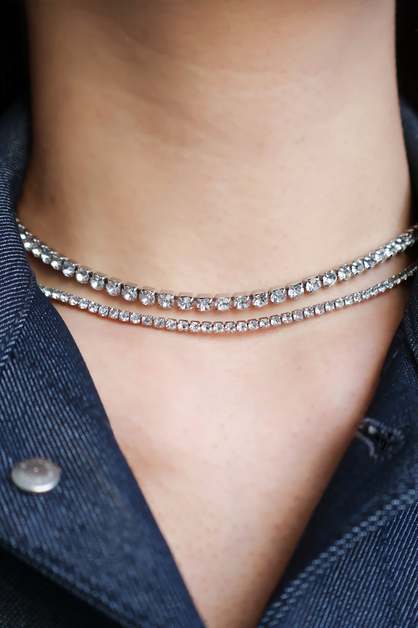 Classy Tennis Necklace